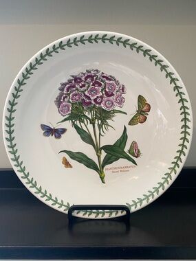 Portmeirion The Botanic Garden 1972 Sweet William Salad Plate